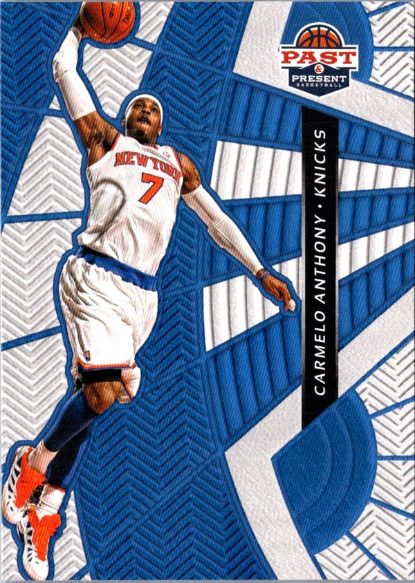 2012 Panini Past & Present Treads Carmelo Anthony #30