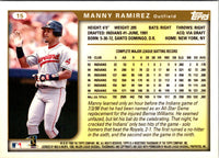 1999 Topps Manny Ramirez #15