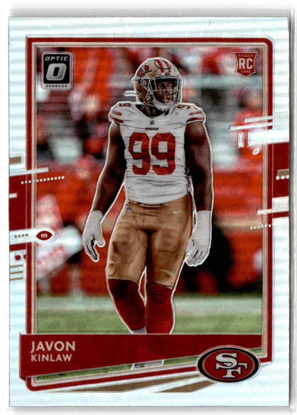 2020 Donruss Optic Javon Kinlaw #115 Rookie