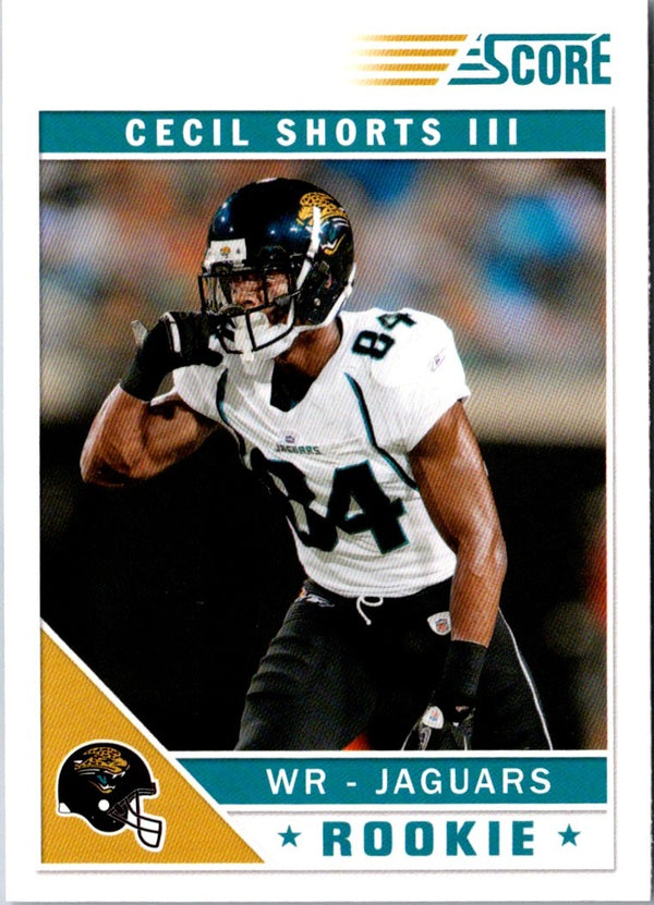 2011 Score Cecil Shorts III #318 Rookie