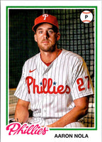 2021 Donruss Optic Lime Green Aaron Nola #129