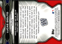 2015 Bowman Draft Picks & Prospects Scouts Fantasy Impacts Lucas Giolito #BSI-LG