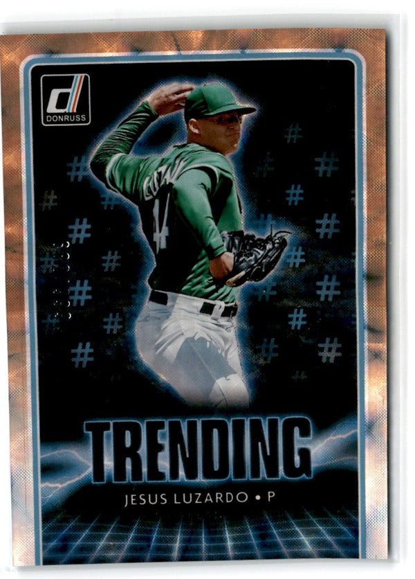 2021 Donruss Trending Jesus Luzardo #TR8
