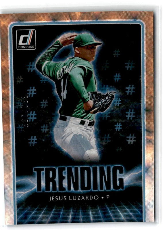 2021 Donruss Trending Jesus Luzardo #TR8