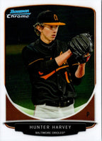 2013 Bowman Draft Picks & Prospects Chrome Hunter Harvey #BDPP33