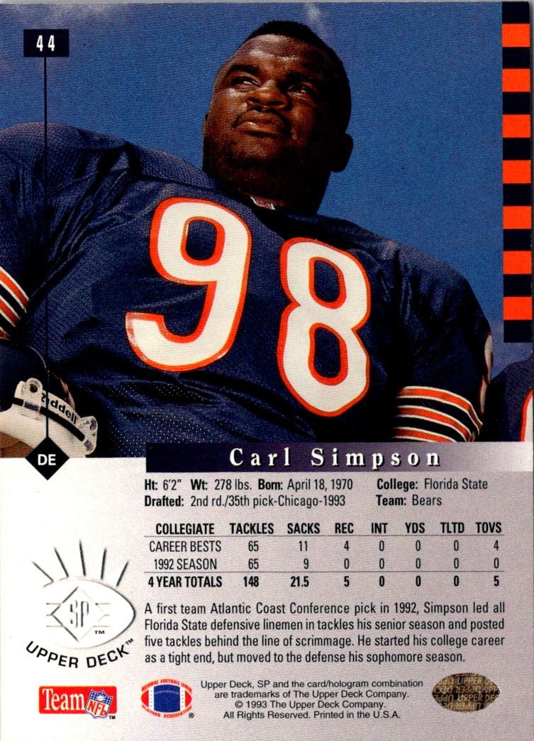 1993 SP Carl Simpson