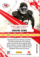 2010 Panini Dwayne Bowe #72