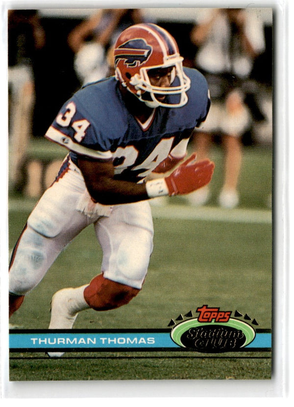 1991 Stadium Club Thurman Thomas #395