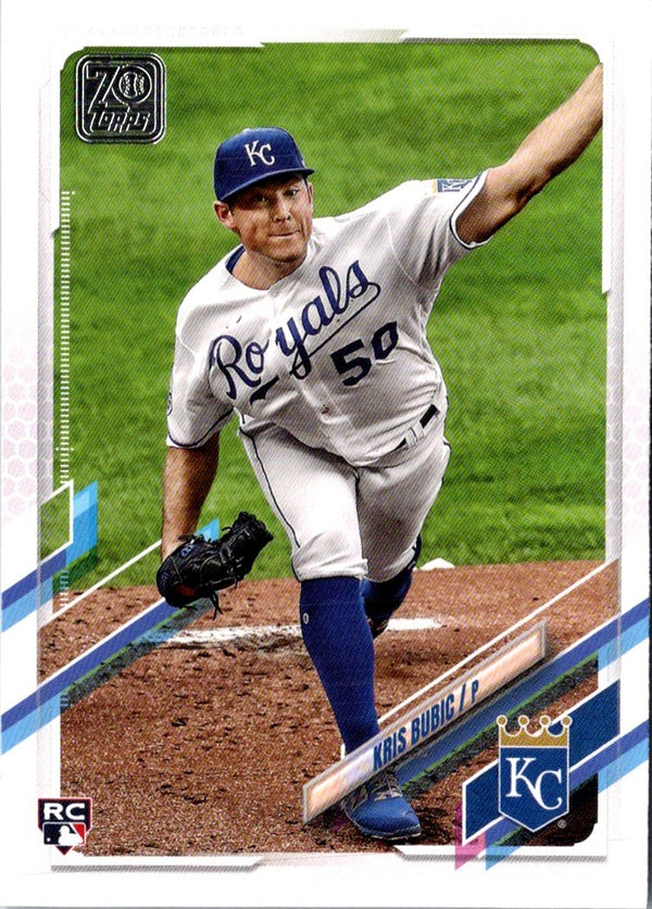 2021 Topps Royal Blue Kris Bubic #238