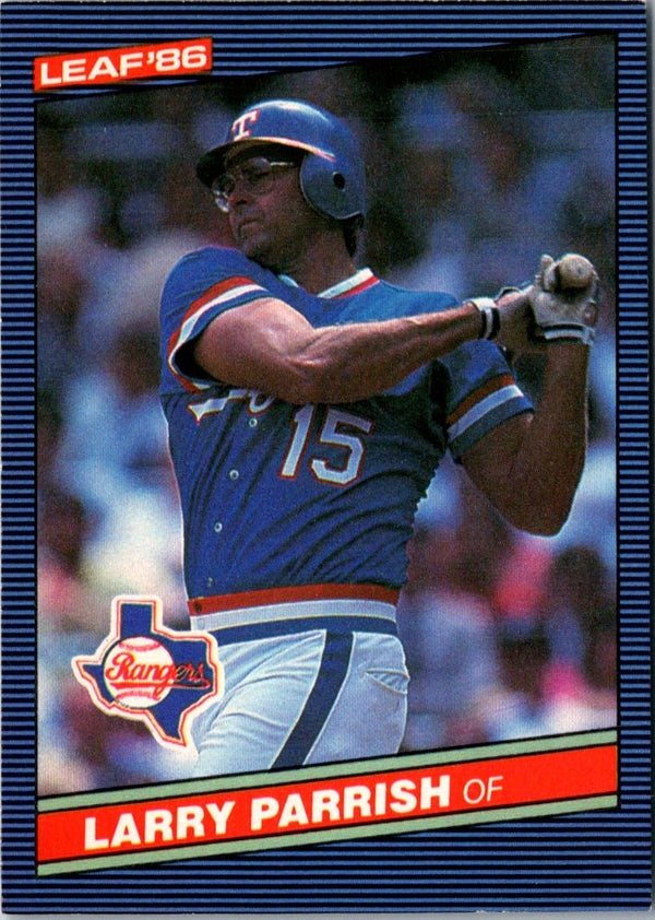 1986 Leaf Larry Parrish #110