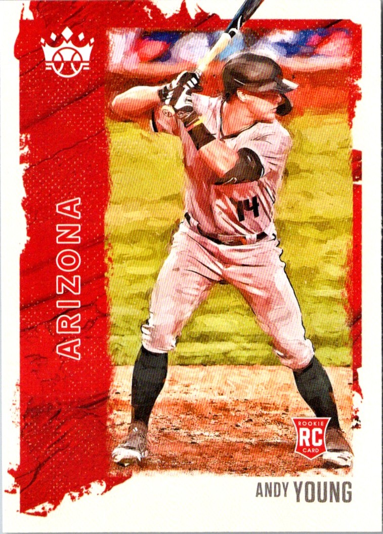 2021 Panini Diamond Kings Red Frame Andy Young