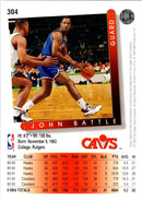 1993 Upper Deck John Battle