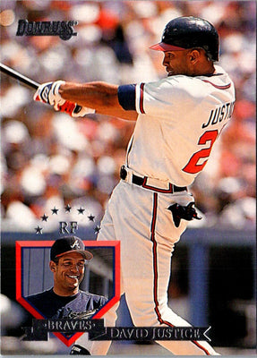 1994 Donruss Long Ball Leaders David Justice #6