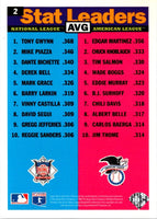 1996 Collector's Choice Edgar Martinez/Tony Gwynn #2
