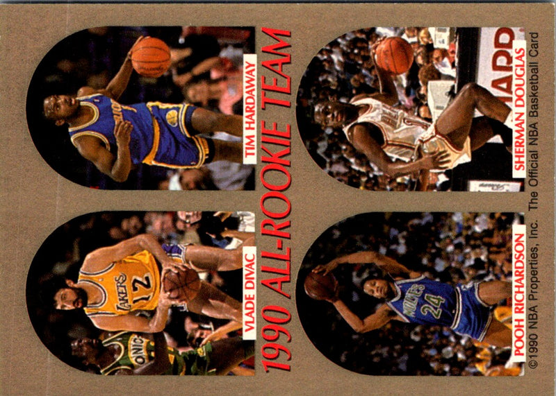 1996 Hoops Starting Five Terry Dehere/Bo Outlaw/Pooh Richardson/Rodney Rogers/Loy Vaught