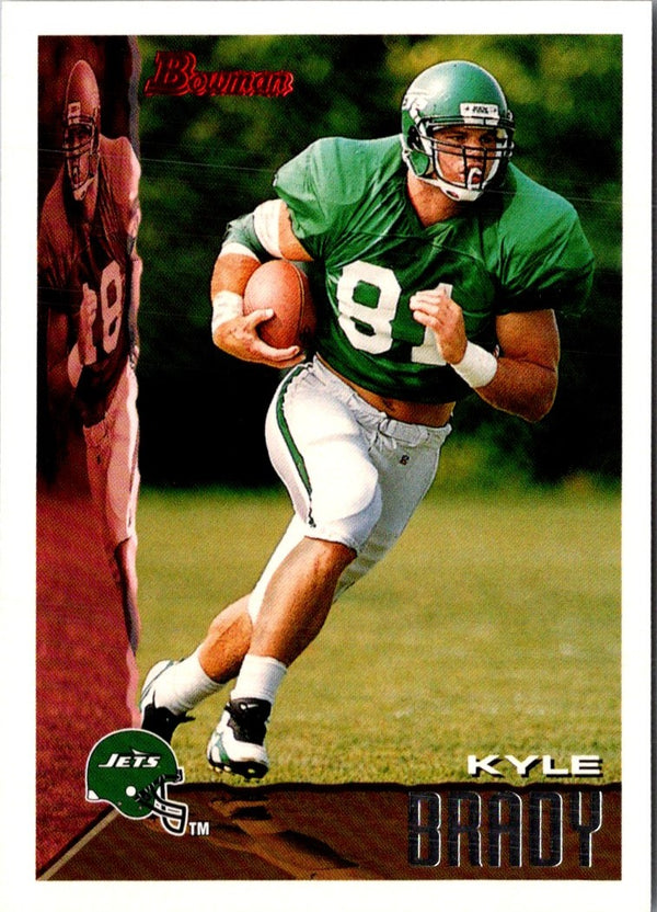 1995 Bowman Kyle Brady #9 Rookie