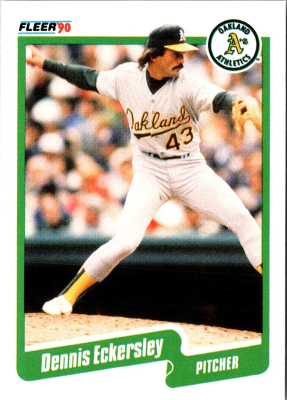 1990 Fleer Dennis Eckersley #6