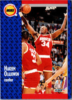 1991 Fleer Hakeem Olajuwon #77