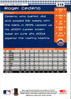 2004 Donruss Press Proofs Red Roger Cedeno #318