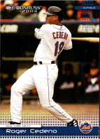 2004 Donruss Press Proofs Red Roger Cedeno #318