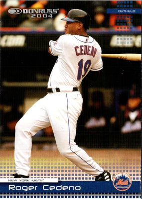 2004 Donruss Press Proofs Red Roger Cedeno #318