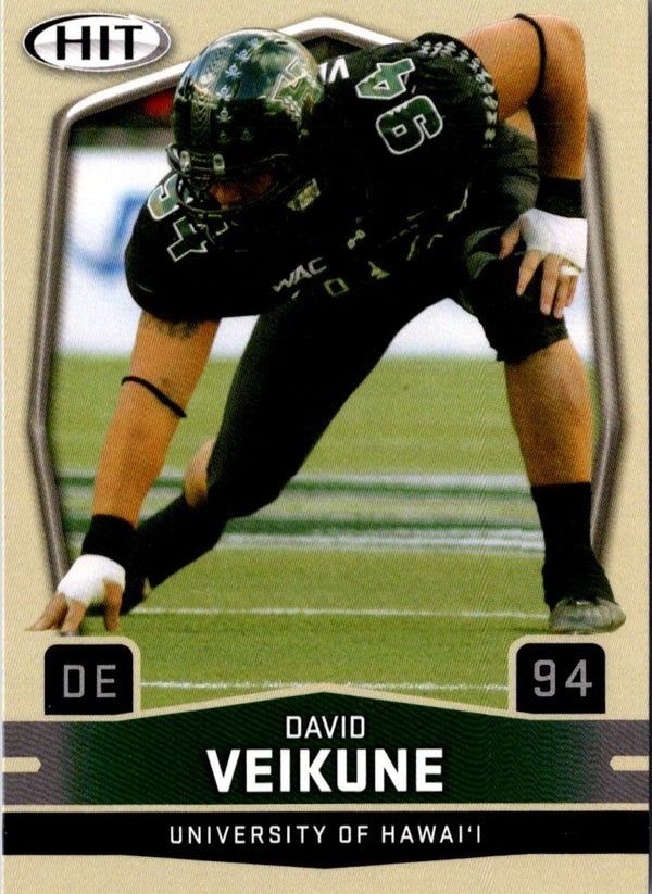 2009 SAGE HIT Glossy David Veikune #94