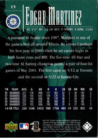 2001 Upper Deck Evolution Edgar Martinez #15