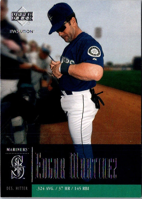 2001 Upper Deck Evolution Edgar Martinez #15