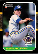1987 Donruss Mark Langston