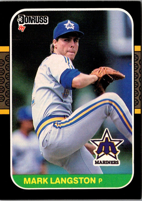 1987 Donruss Mark Langston #568