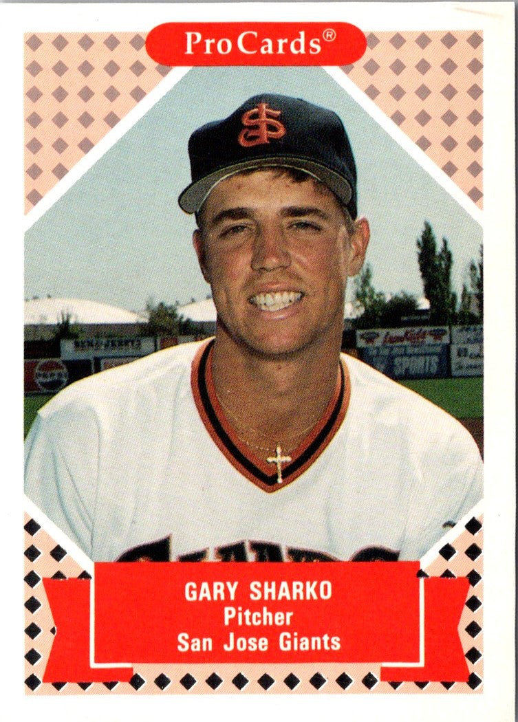 1991 ProCards Tomorrow's Heroes Gary Sharko