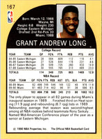 1990 Hoops Grant Long #167