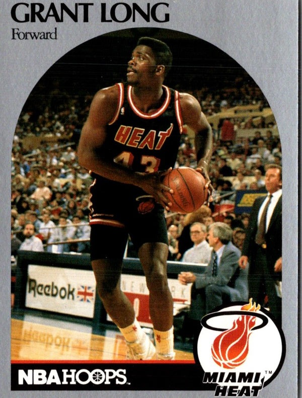1990 Hoops Grant Long #167