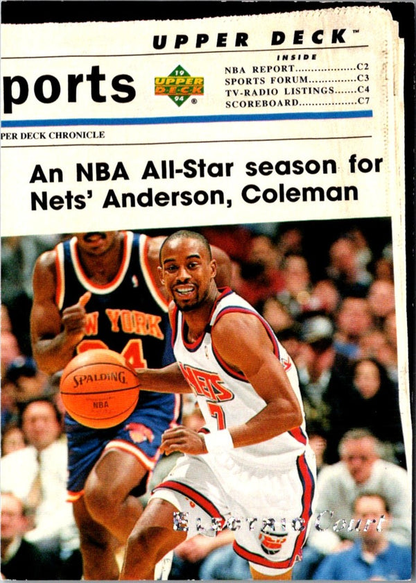 1993 Upper Deck Special Edition Electric Court Kenny Anderson #215