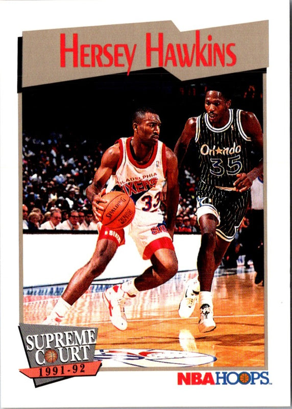1991 Hoops Hersey Hawkins #488