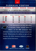 2002 Leaf Rookies & Stars DeShaun Foster #141 Rookie