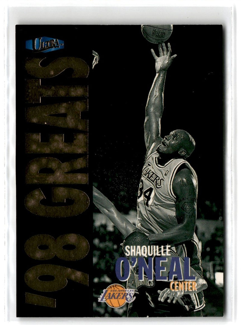 1998 NBA Wrapper Rebound Shaquille O'Neal Shaquille O'Neal