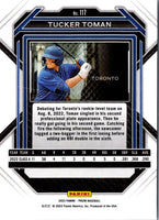 2023 Panini Prizm Blue Ice Tucker Toman #117
