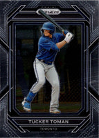 2023 Panini Prizm Blue Ice Tucker Toman #117