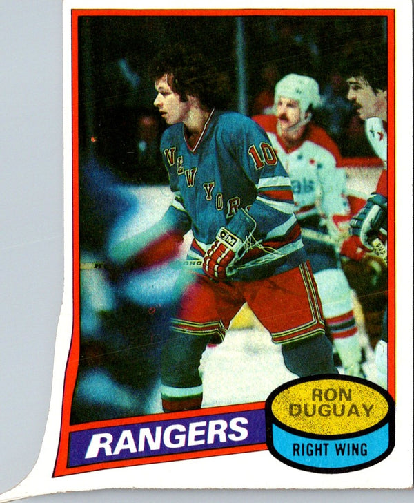 1980 Topps Ron Duguay #37