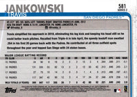 2019 Topps Travis Jankowski #581