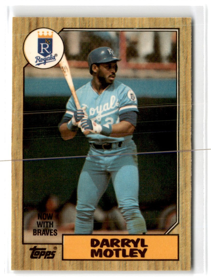 1987 Topps Tiffany Darryl Motley