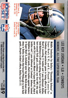 1990 Pro Set Super Bowl 160 Lee Roy Jordan #89