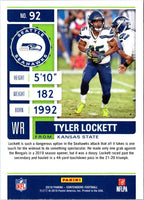 2019 Panini Contenders Tyler Lockett #92