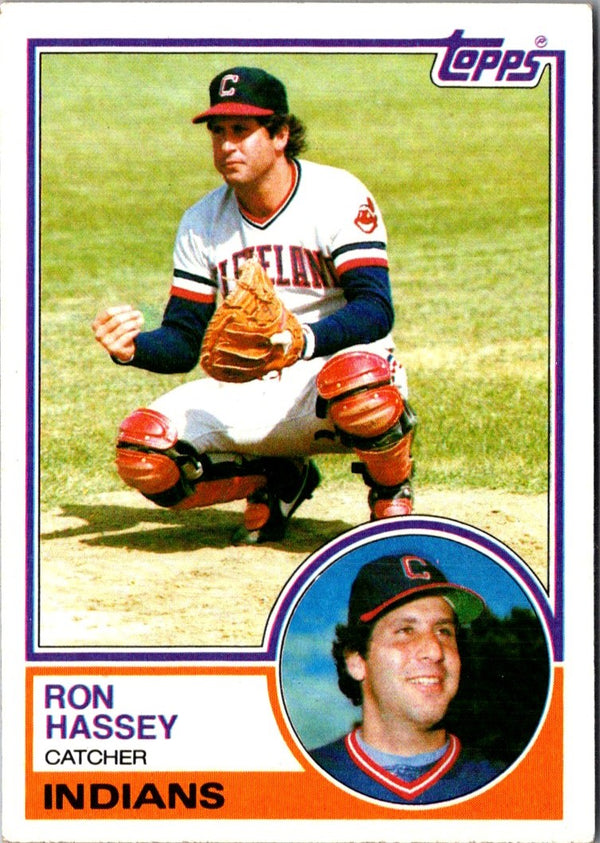 1983 Topps Ron Hassey #689