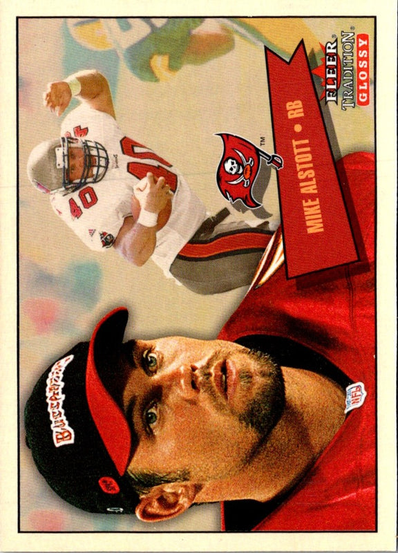 2001 Fleer Tradition Glossy Mike Alstott #293