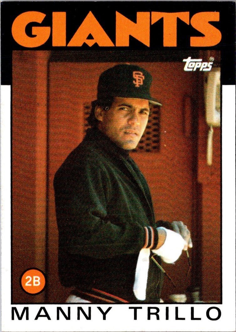 1986 Topps Manny Trillo