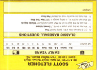 1987 Classic Update Yellow Scott Fletcher #118