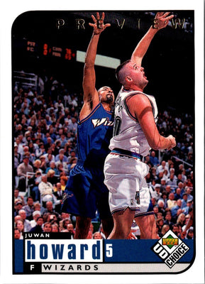 1998 UD Choice Preview Juwan Howard #153