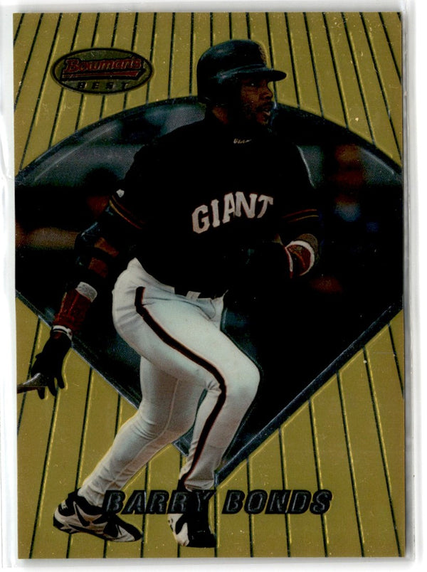 1996 Bowman's Best Mirror Image Barry Bonds/Andruw Jones/Kenny Lofton/Donnie Sadler #6